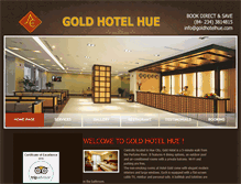 Tablet Screenshot of goldhotelhue.com